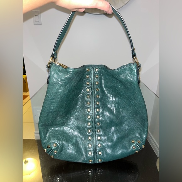 Michael Kors Shoulder or Crossbody Bag Green - Picture 2 of 10
